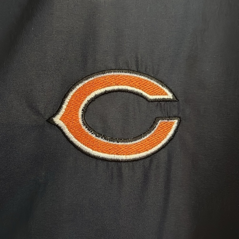 VTG-Reebok-NFL team apparel-Chicago Bears-SI-extra large windbreaker/jacket. - Picture 4 of 15